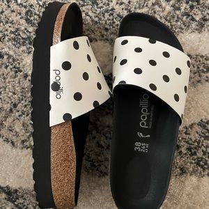 Birkenstock Papillio polka dot sandals NEW